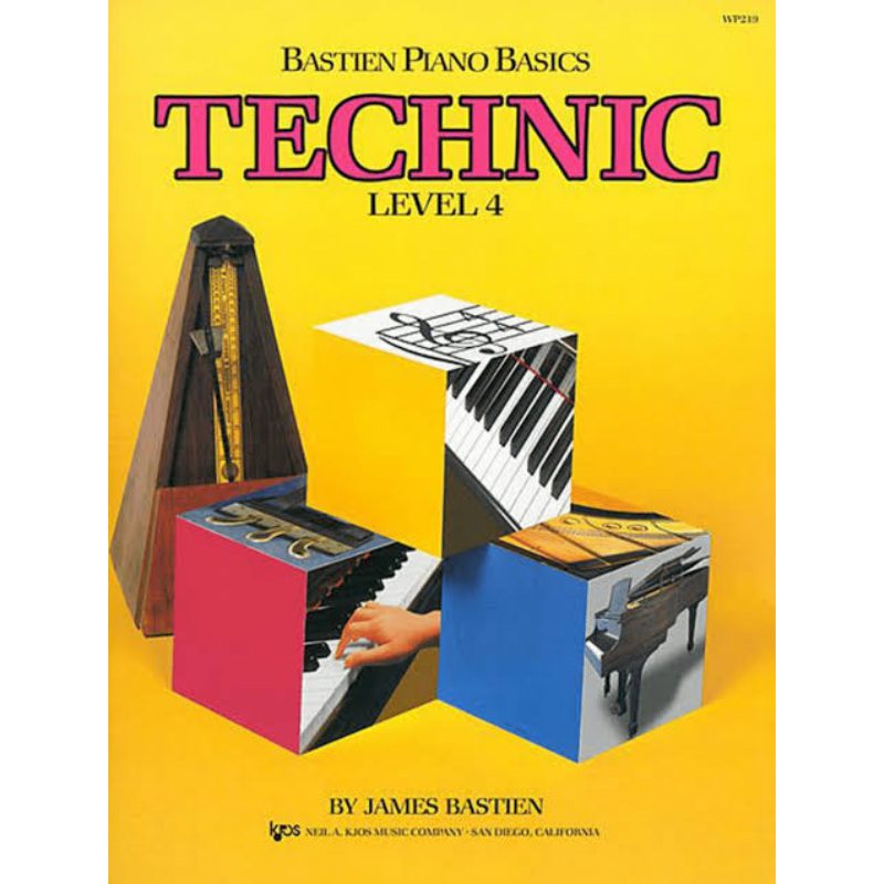 Bastien Piano Basics - Technic Level 4
