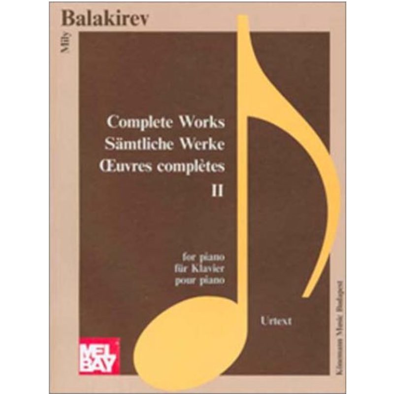 Balakirev: Complete Works Vol. 2 - Piano