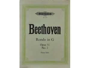 Beethoven: Rondo in G Op.51, No.2 - Piano