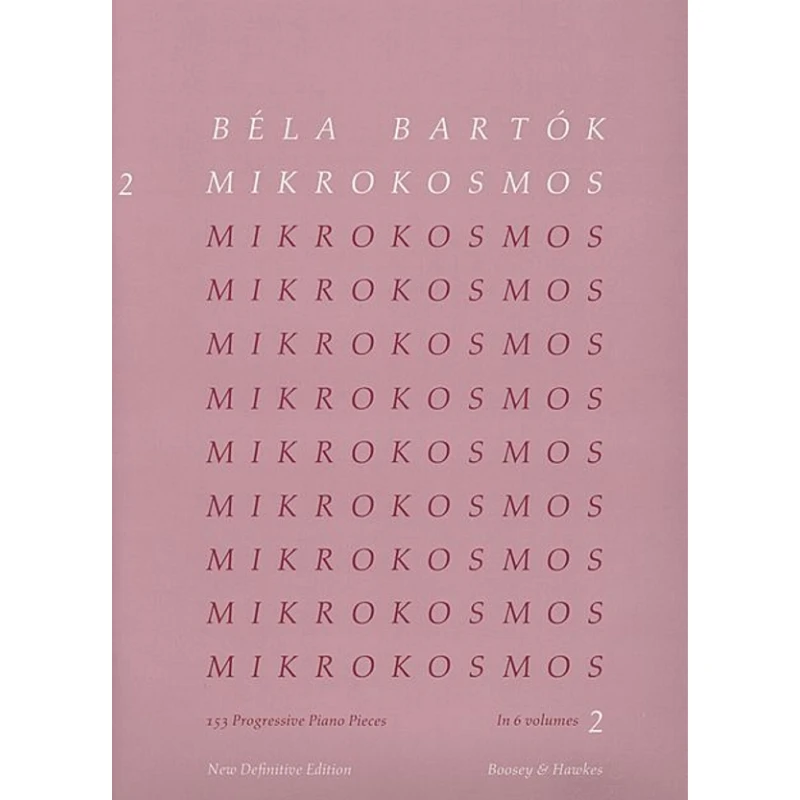 Bela Bartok: Mikrokosmos Vol. 2 - Piano
