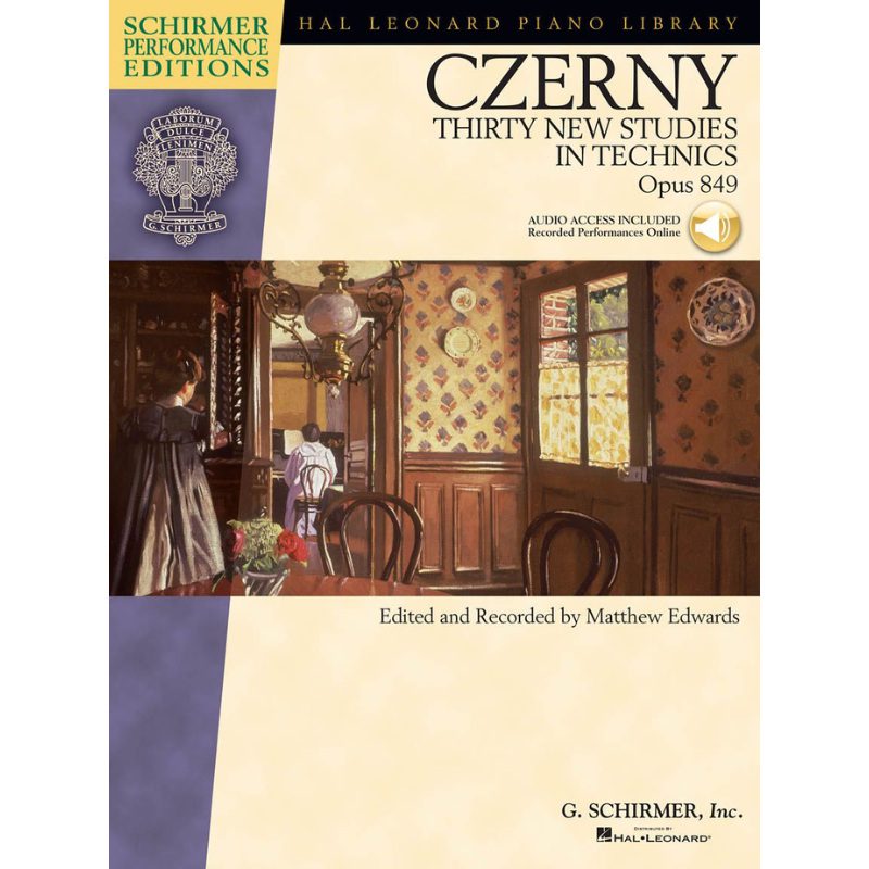 Czerny: Thirty New Studies in Technics Op. 849 - Piano