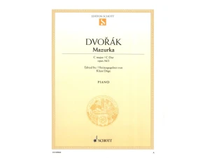 Dvorak: Mazurka in C major, Op. 56/2 - Piano