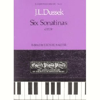 Dussek - Six Sonatinas Op. 19 - Piano. - Image 2