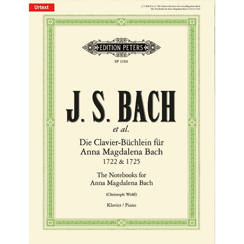 J. S. Bach The Notebook For Anna Magdalena Bach