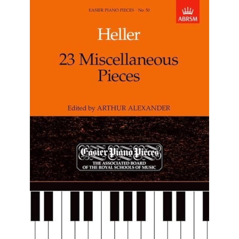 Heller: 23 Miscellaneous Pieces - Piano.