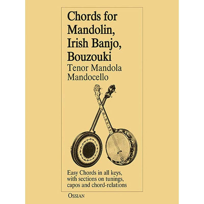 Chords for Mandolin, Irish Banjo & Bouzouki