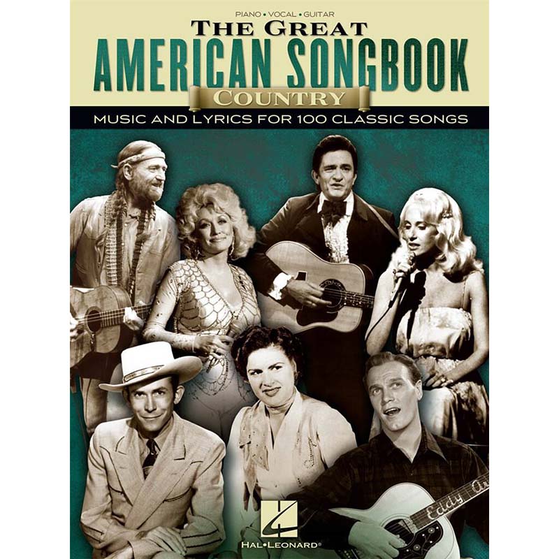 The Great American Songbook - Country -  PVG (Piano, Vocal & Guitar)