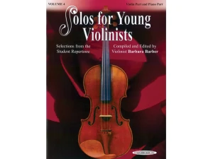 Solos for Young Violinists - Volume 4 - Barbara Barber