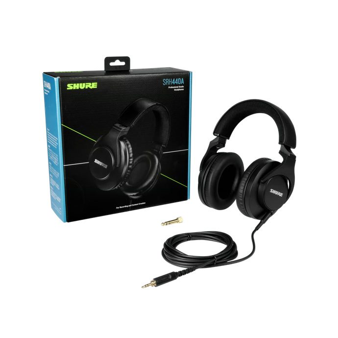 Shure SRH440A Professional Studio Headphones - Image 2