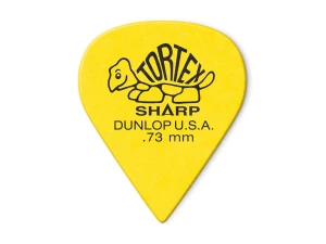 Dunlop .73mm Tortex Sharp Pick - Set Of 6