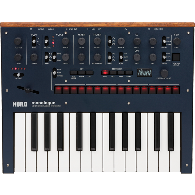 KORG Monologue Blue - Monophonic Analogue Synthesizer