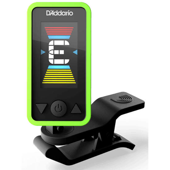 D'addario Eclipse Chromatic Headstock Tuner - Green