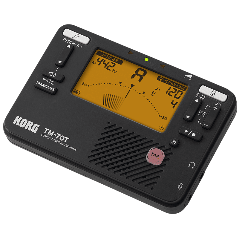 KORG TM-70T Combo Tuner/Metronome - Black - Image 3
