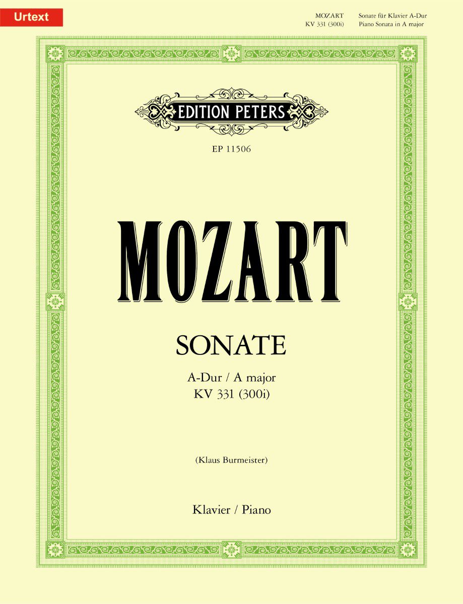 Mozart - Piano Sonata in A K331 (300i)