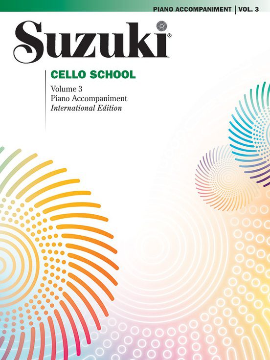 Suzuki Cello School - Piano Accompaniment Vol 3