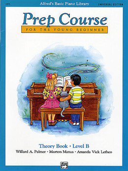 Alfred's Basic Piano Library: Prep Course for the Young Beginner Theory Book - Level B.