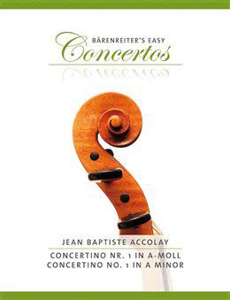 Barenreiter's Easy Concertos: Concerto No. 1 in A minor - Jean Baptiste Accolay