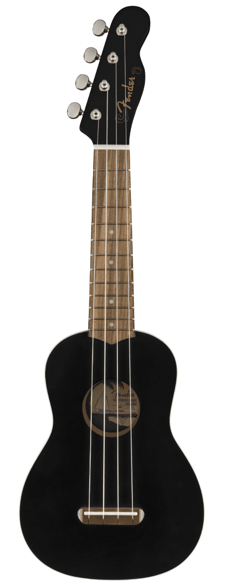 Fender Venice Soprano Ukulele - Black