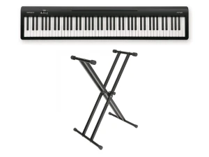 Roland FP-10 w/Double Braced Keyboard Stand