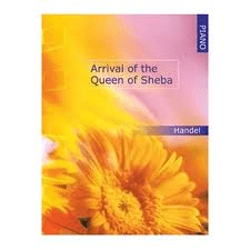Handel Arrival of the Queen of Sheba - Piano.