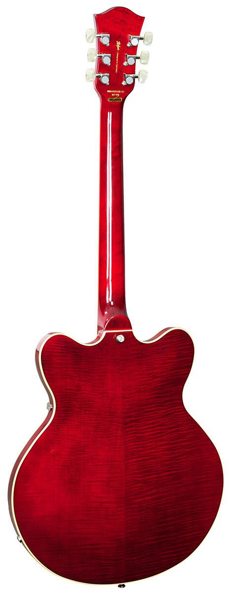 Hofner Verythin CT - Transparent Red - Image 6