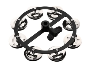 Meinl HTHH1BK Hi-Hat Tambourine w/Brass Jingles