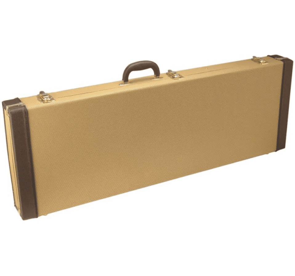 On Stage Oblong Hardshell Guitar Case - Tweed GCE6000T