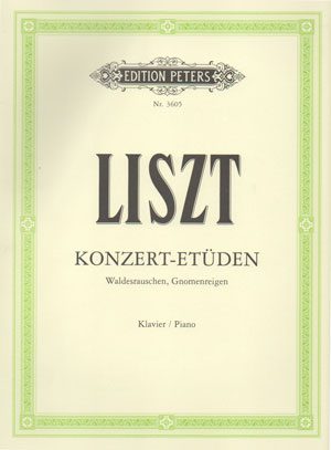 Liszt - Concerto - Studies / Konzert-Etuden for Piano.