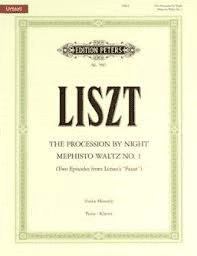 Liszt - The Proesion by Midnight, Mephisto Waltz No. 1 - Piano.