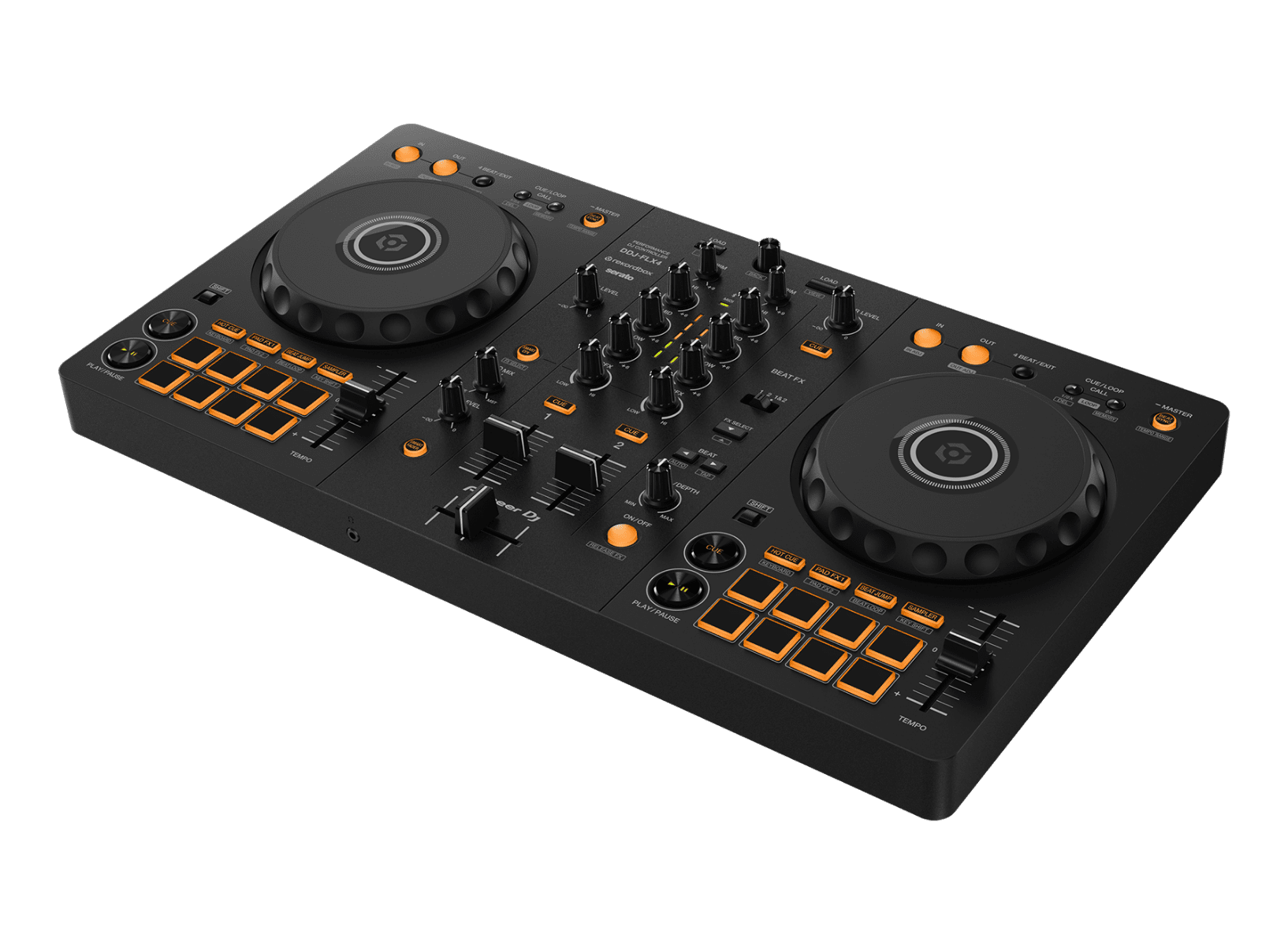 Pioneer DJ DDJ-FLX4 2-Channel DJ Controller - Black - Image 2