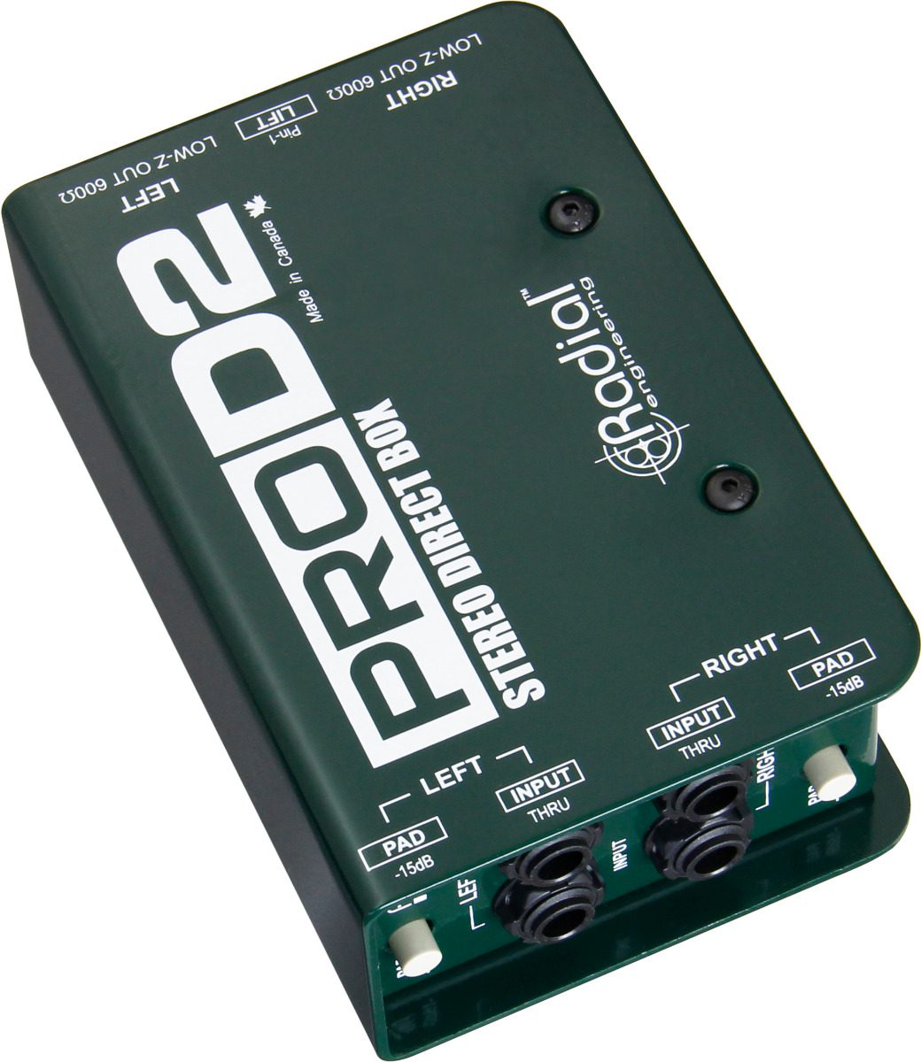 Radial ProD2 Stereo Passive Direct Box D.I.