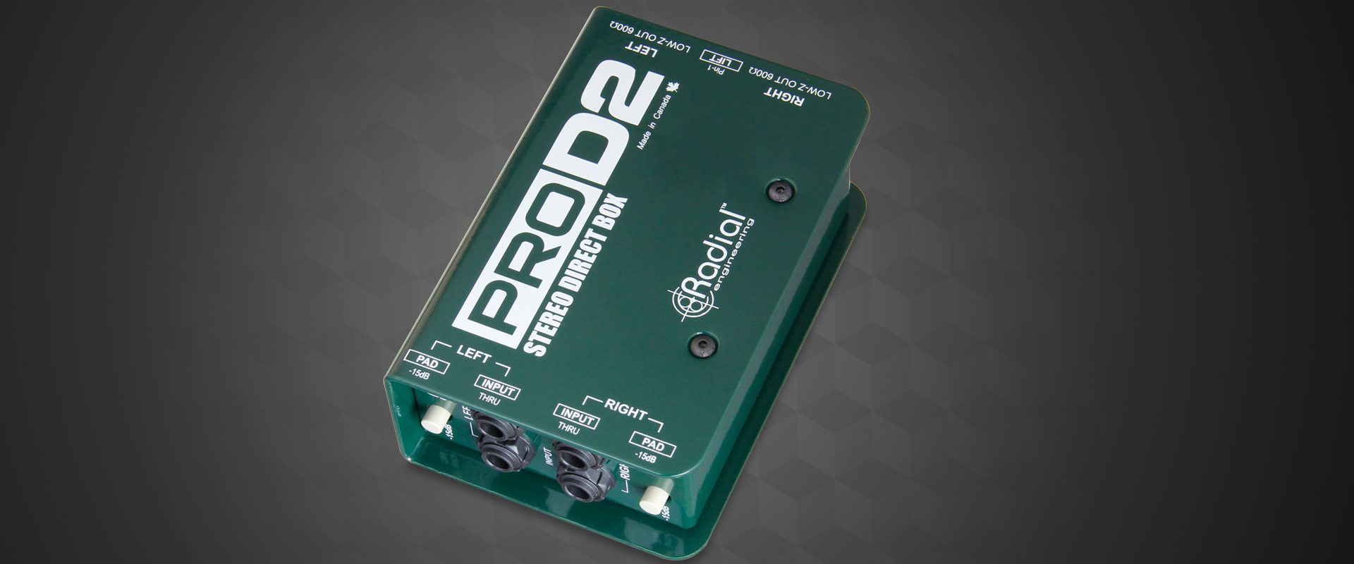 Radial ProD2 Stereo Passive Direct Box D.I. - Image 9