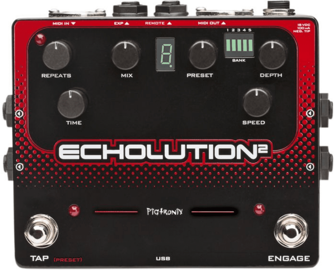 Pigtronix Echolution 2 Delay Pedal