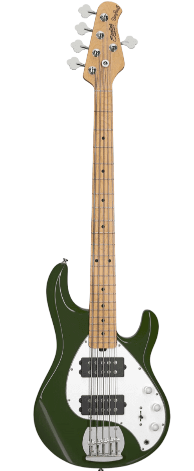 Sterling By Music Man StringRay Ray5 HH - Olive Green