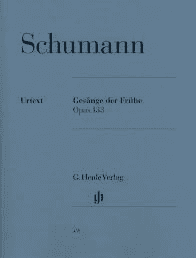 Schumann - Gesange der Fruhe (Songs of Dawn) Op. 133 for Piano.