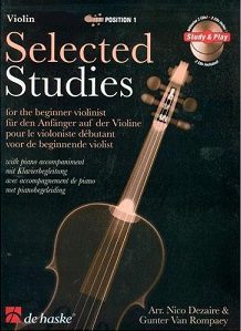 Selected Studies: Violin (2CDs Included) - Nico Dezaire & Gunter Van Rompaey