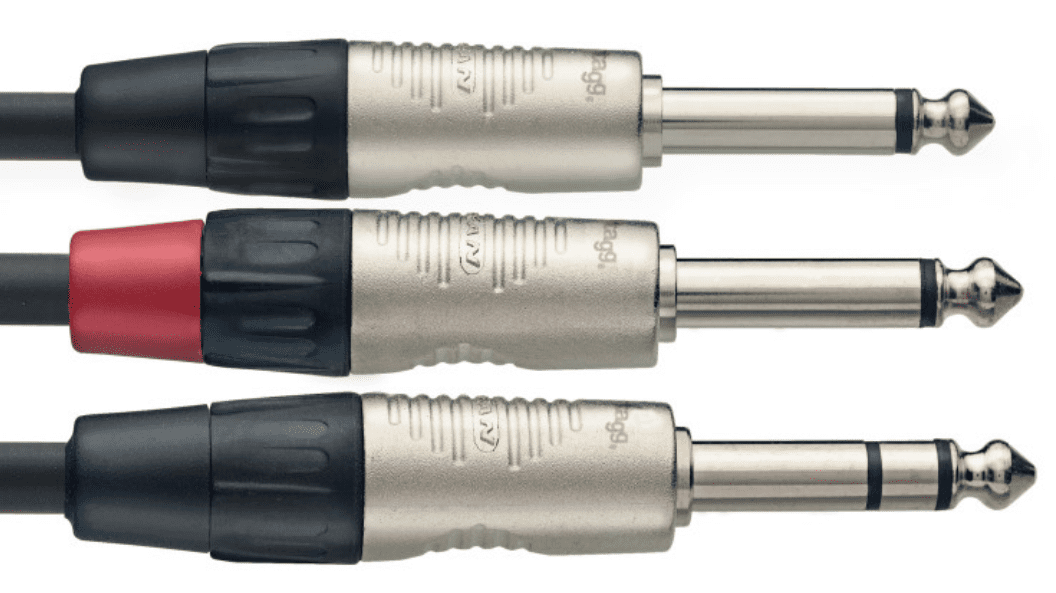 Stagg Pro 3M Stereo Y-Cable Jack/Jack (M/M) Stereo/Mono - Image 2