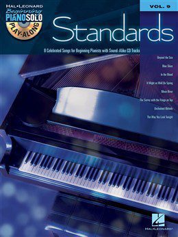 Beginning Piano Solo Play-Along Volume 9 - Standards (PVG).