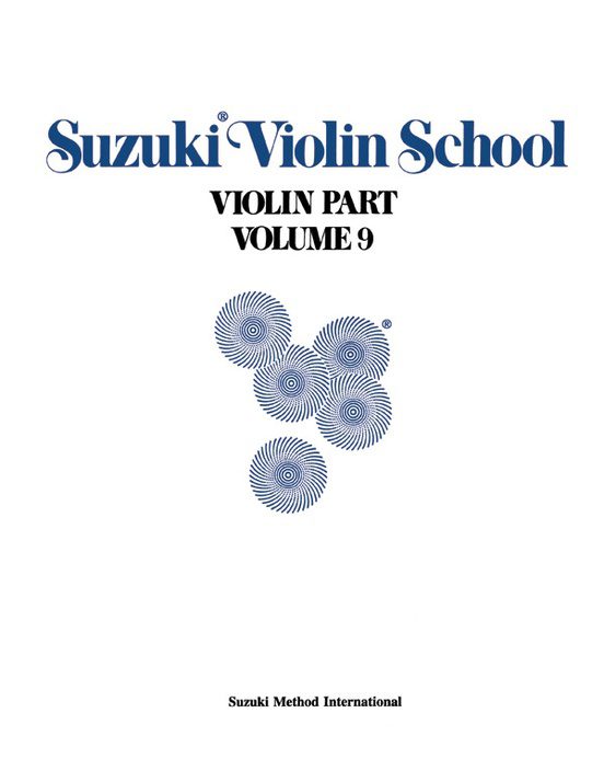 Suzuki Violin School Volume 9 with CD