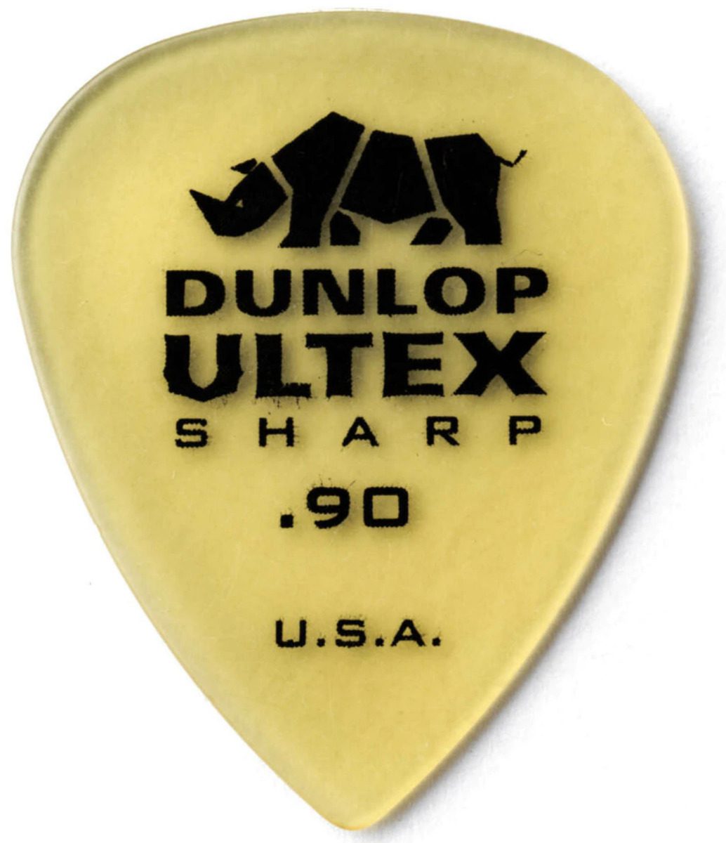 Dunlop .90mm Ultex Sharp Pick - Set Of 6