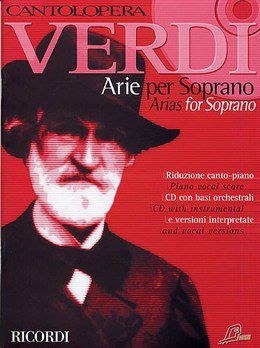 Verdi: Arias for Soprano - Piano & Vocal (CD Included)