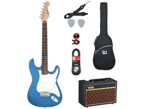 Aria STG/Vox Pathfinder Guitar Pack - Blue
