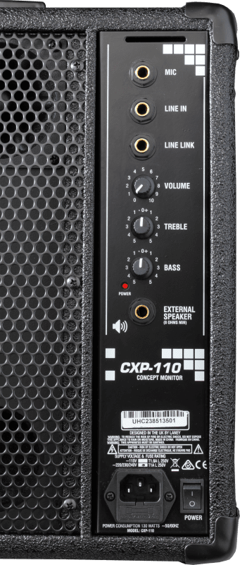 Laney Concept CXP-110 130w Active Stage Monitor - Image 2