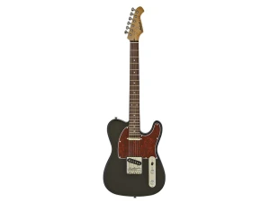 Aria TEG-002 - Black w/Red Tortoise Pickguard