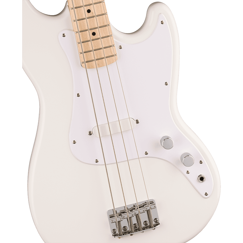 Fender Squier Sonic Bronco Bass - MN - Arctic White - Image 4
