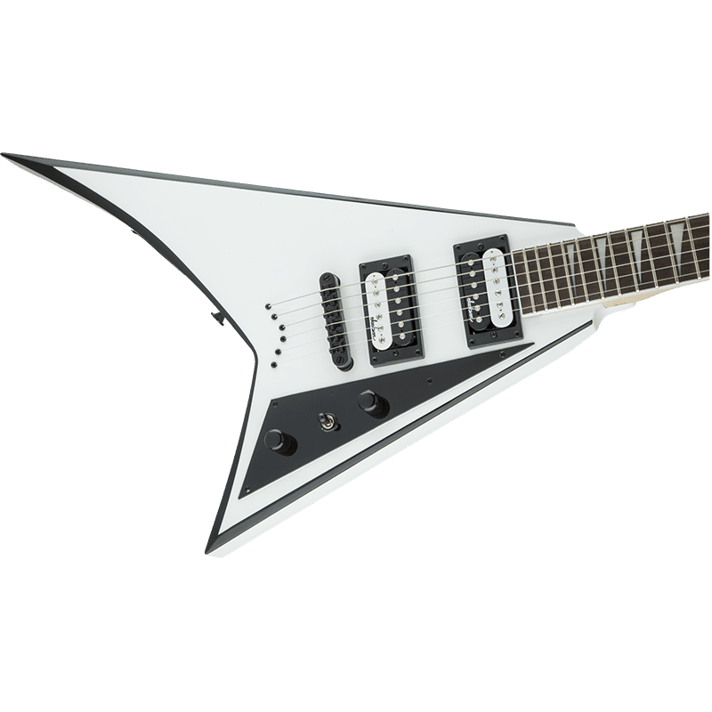 Jackson JS32 Series Rhoads - White w/Black Bevels - Image 3