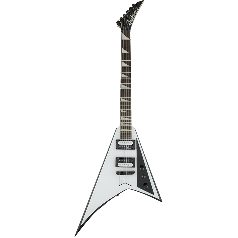 Jackson JS32 Series Rhoads - White w/Black Bevels - Image 4