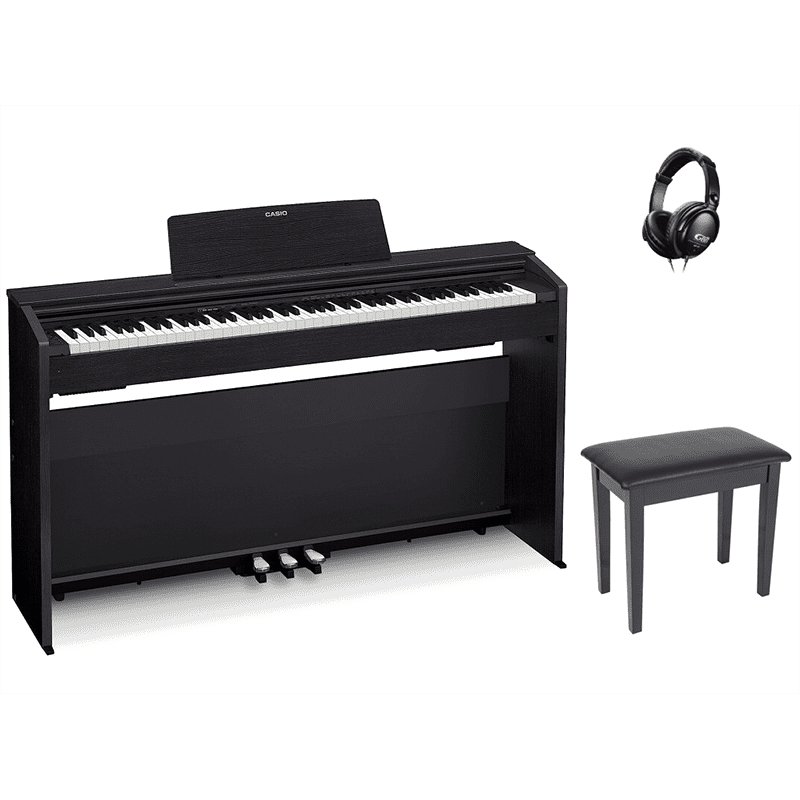 Casio Privia PX-870 Digital Piano Home Set - Black