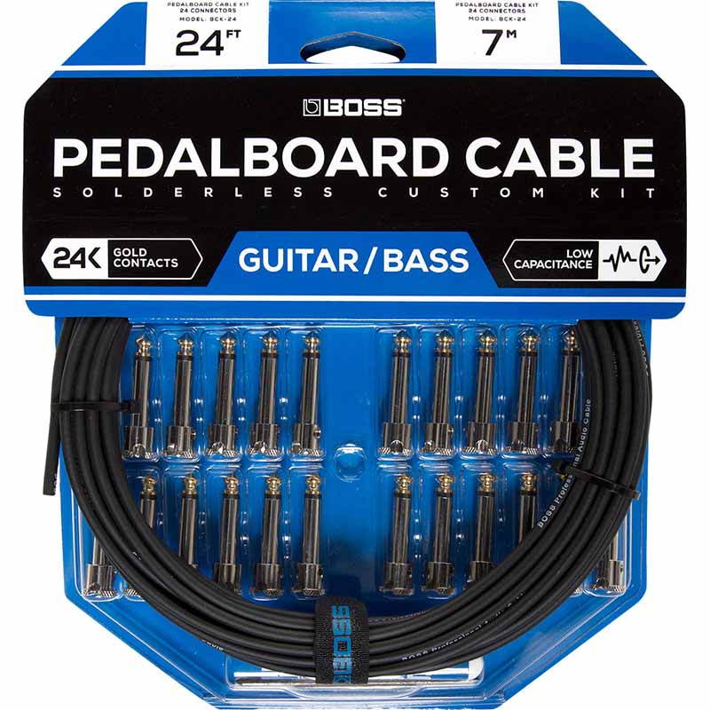 BOSS BCK-24 Solderless Pedalboard Cable Kit