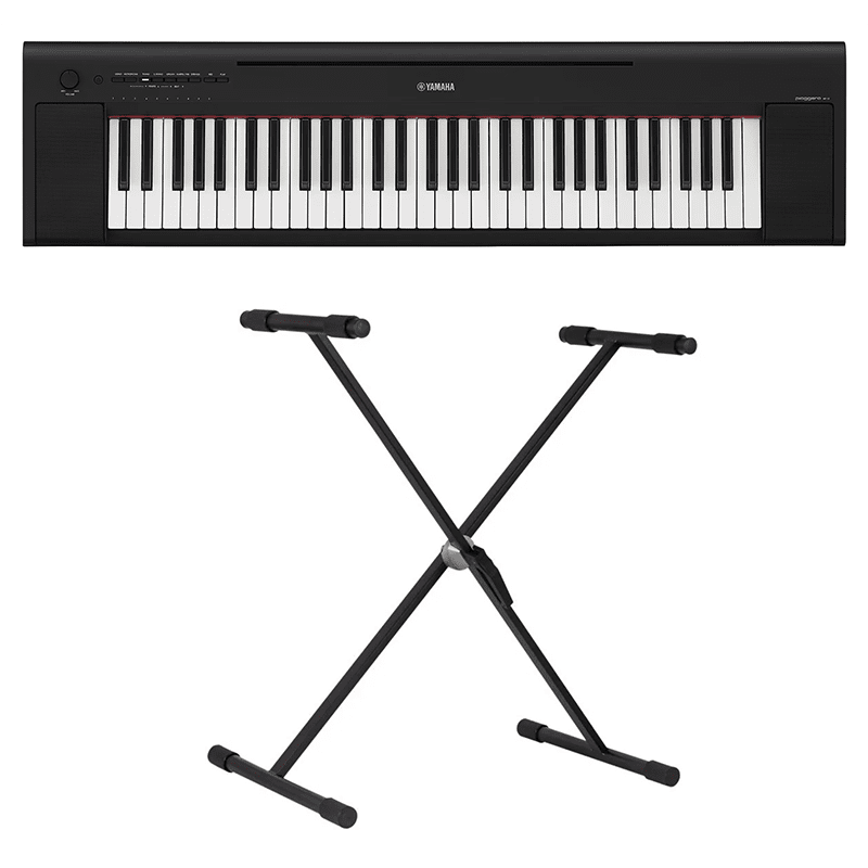 Yamaha Piaggero NP-15 61-Note Piano Style Keyboard /Keyboard Stand